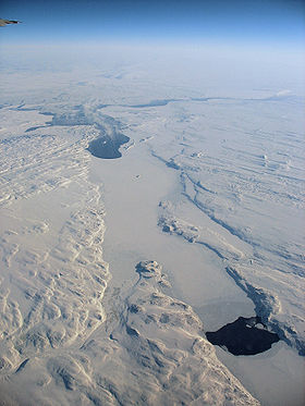 Bahía Payne helada, en la bahía Ungava