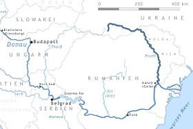 Localización del río Prut