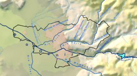 Localización del río Aguas Blancas
