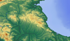 Localización del Veleka