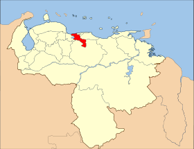 Mapa de Aragua