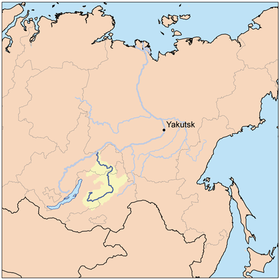 Localización del río Vitim
