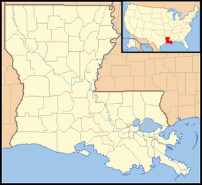 Localización en Luisiana