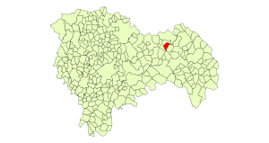 Anquela del Ducado Guadalajara - Mapa municipal.svg