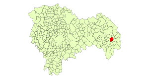 Anquela del Pedregal Guadalajara - Mapa municipal.svg