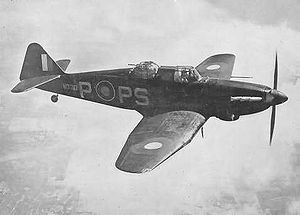 Boulton Paul Defiant Mk I in flight.jpg