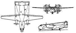 C-2A Greyhound 3-view.png
