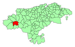 Cabezón de Liébana (Cantabria) Mapa.svg