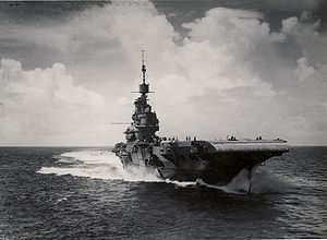 HMS Illustrious bow 1944.jpg