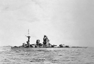 HMS Rodney going up the Firth of Forth.jpg