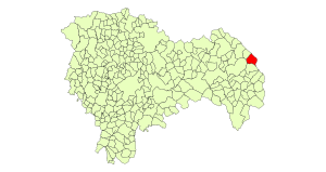 La Yunta Guadalajara - Mapa municipal.svg