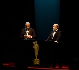 Daniel Rabinovich y Marcos Mundstock en «Los Premios Mastropiero».