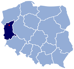 Localización de Gorzów Wielkopolski