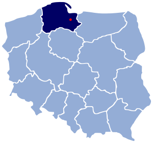 Localización de Tczew