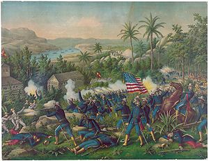 Painting of the Battle of Las Guasimas.JPG