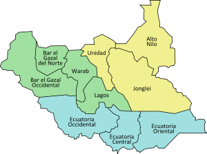 Estados de Sudán del Sur