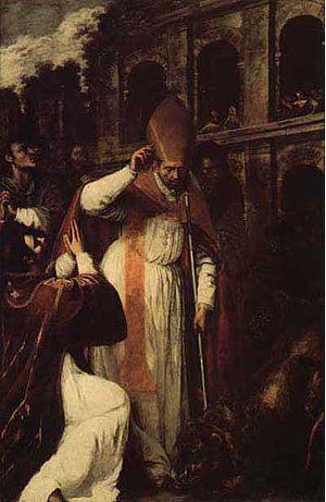 The Martyrdom of St Januarius in the Amphitheatre at Pozzuoli.jpg