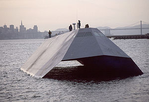 US Navy Sea Shadow stealth craft.jpg
