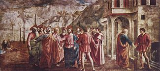 El tributo, Masaccio