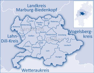 Gemeinden im Landkreis