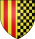 Blason Pierre d'Aragon, Comte d'Urgel (selon Gelre).svg