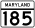 MD Route 185.svg