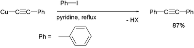 Application of Castro-Stephens coupling with phenyliodine