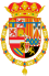Coat of Arms of Philip II of Spain as Prince of Asturias (Azure Label Variant).svg