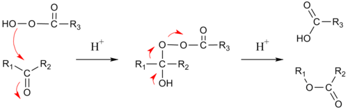 Mechanism of the Baeyer-Villiger oxidation