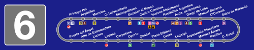 Madrid Metro Line6.svg