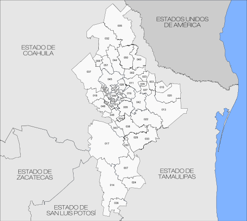 Municipios de Nuevo León.svg