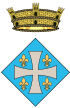 Escudo de Corneilla-la-RivièreCornellà de la Ribera