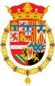Coat of Arms of the Prince of Asturias 1580-1665 (Azure Label Variant).svg