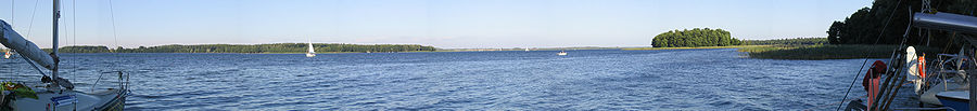 Panorama lago Mamry