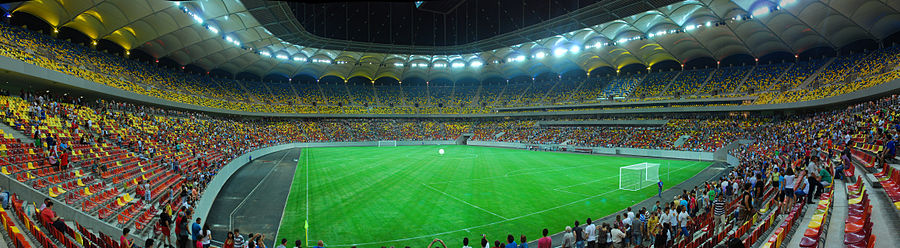 Vista panorámica del estadio