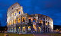 El Coliseo al anochecer