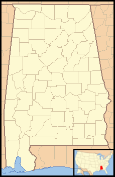 Localización en Alabama