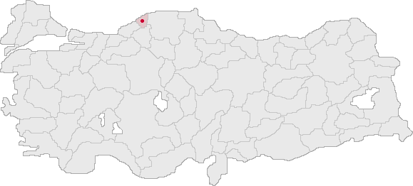 Bartın Turkey Provinces locator.gif