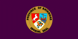 Bandera  de la provincia de Batangas