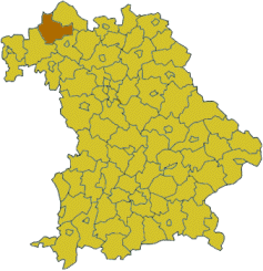 Landkreis Bad Kissingen in Bayern