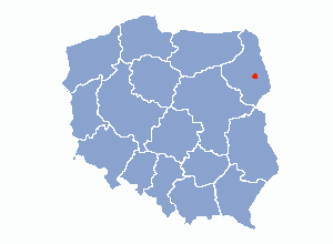 Localización de Białystok