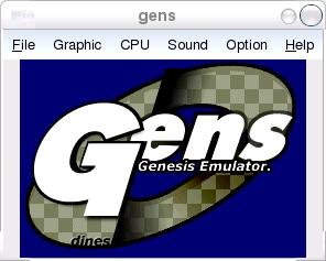 GENS: Emulador de Mega Drive/Sega Genesis