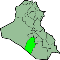 Situación de la provincia de Nayaf en Irak