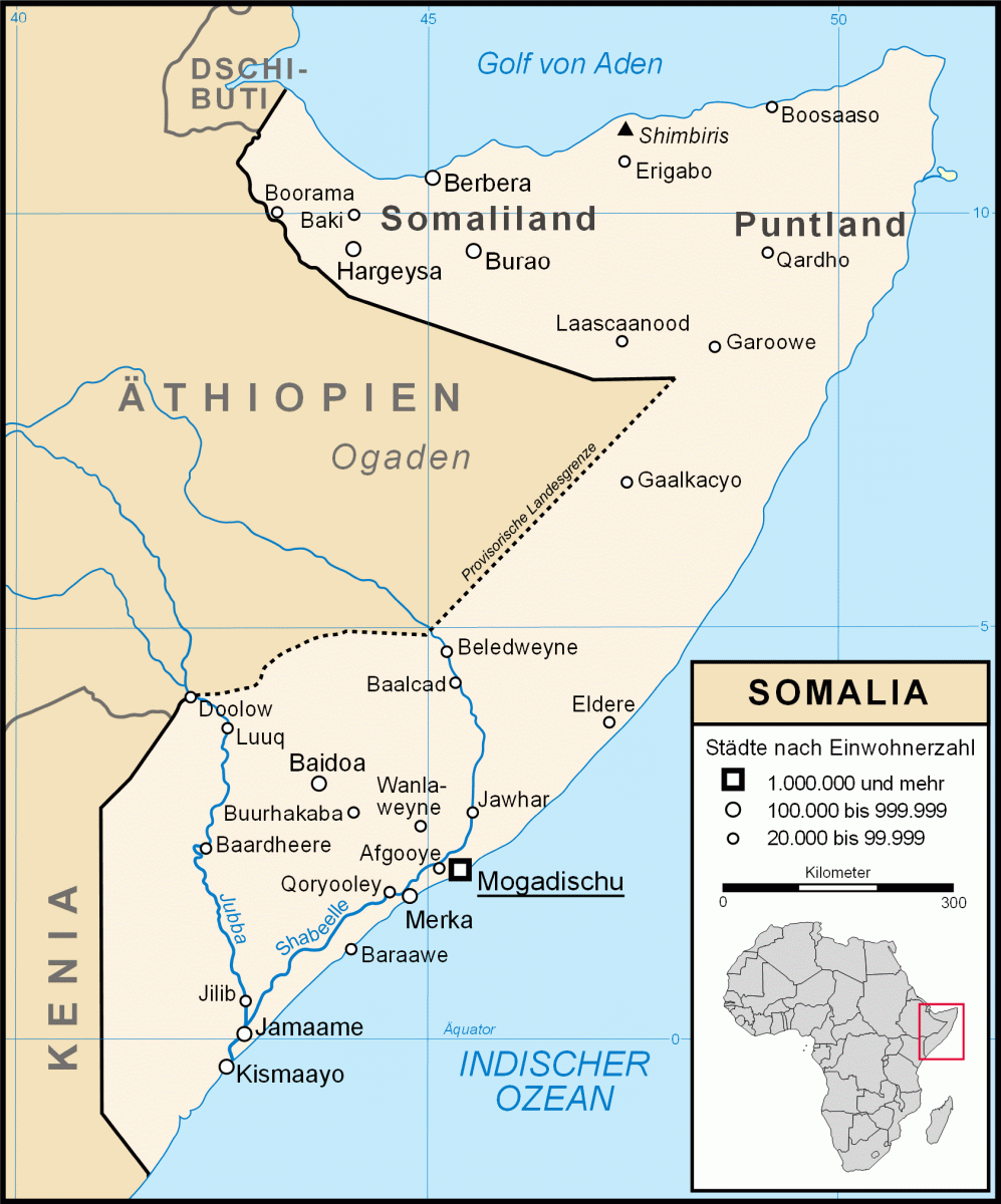 Karte Map Somalia.gif