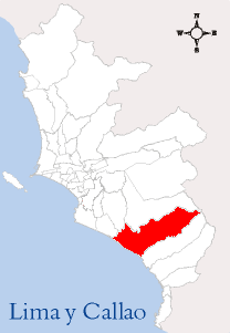 Distrito de Lurín en Lima Metropolitana