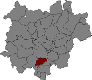 Localización de Castellgalí en el Bages