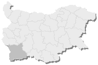 Situación de Provincia de Blagoevgrad