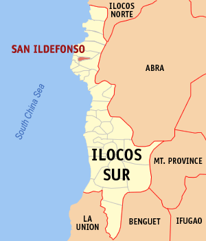 Mapa de San Ildefonso
