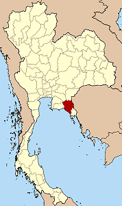Situación de Provincia de Chantaburi
