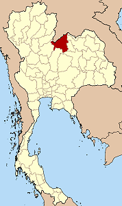 Situación de Provincia de Loei
